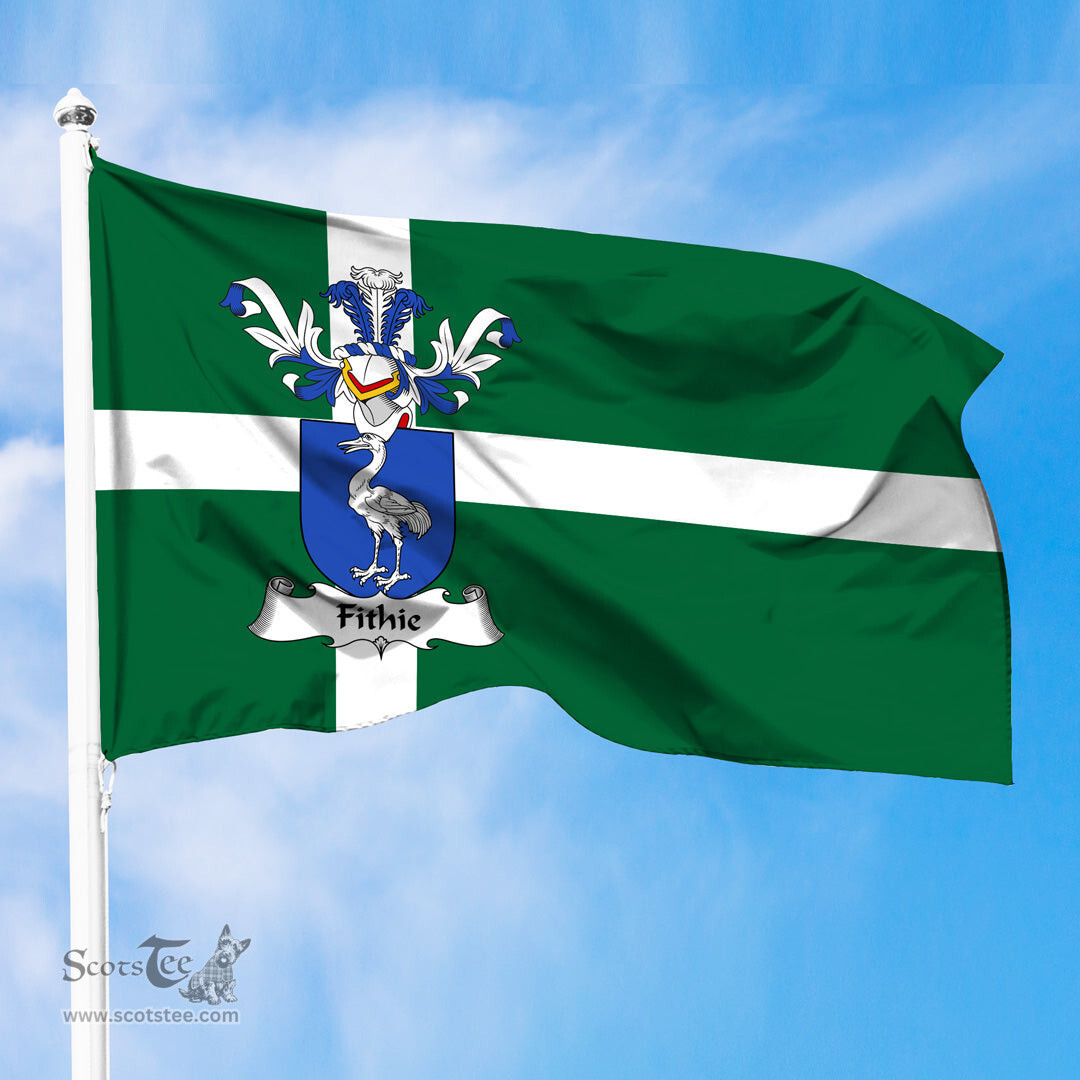 ScotsTee Shop Scottish Fithie Coat of Arms in Isle of Barra Flag
