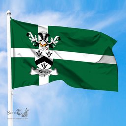 ScotsTee Shop Scottish Smart Coat of Arms in Isle of Barra Flag