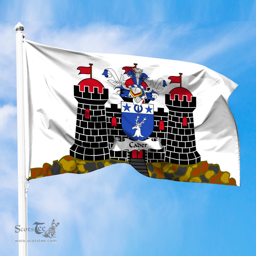 ScotsTee Shop Scottish Cader Coat of Arms in Flag of Edinburgh Scotland