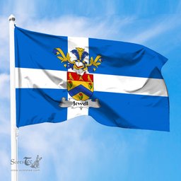 ScotsTee Shop Scottish Jewell Coat of Arms in Flag of Shetland Scotland
