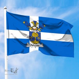 ScotsTee Shop Scottish Wood Coat of Arms in Flag of Shetland Scotland