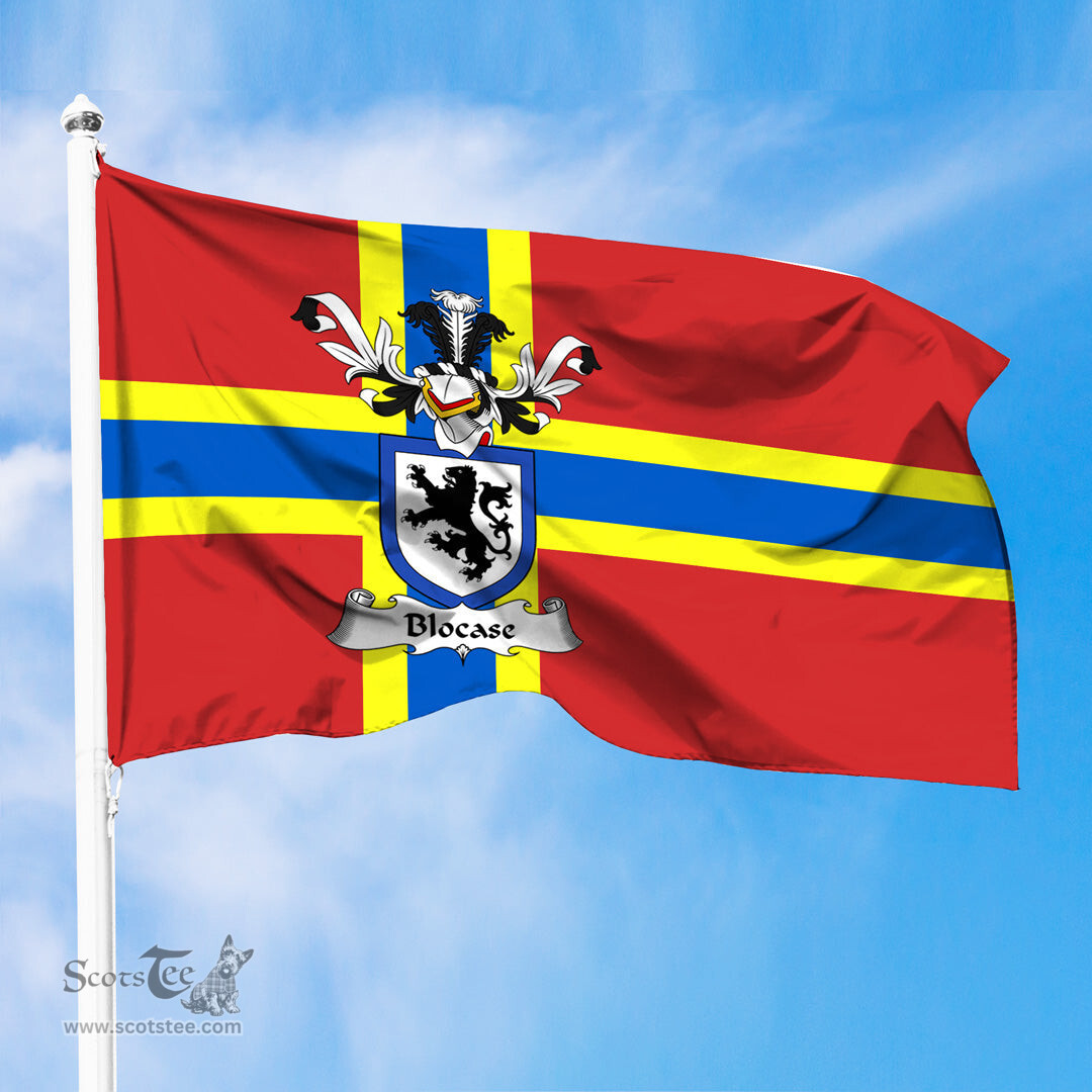 ScotsTee Shop Scottish Blocase Coat of Arms in Flag of Orkney Scotland