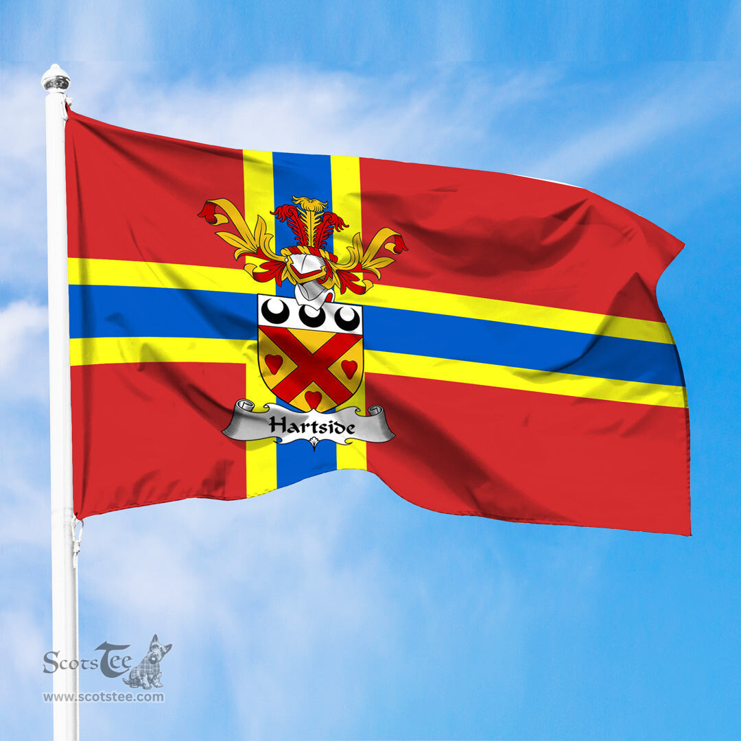 ScotsTee Shop Scottish Hartside Coat of Arms in Flag of Orkney Scotland