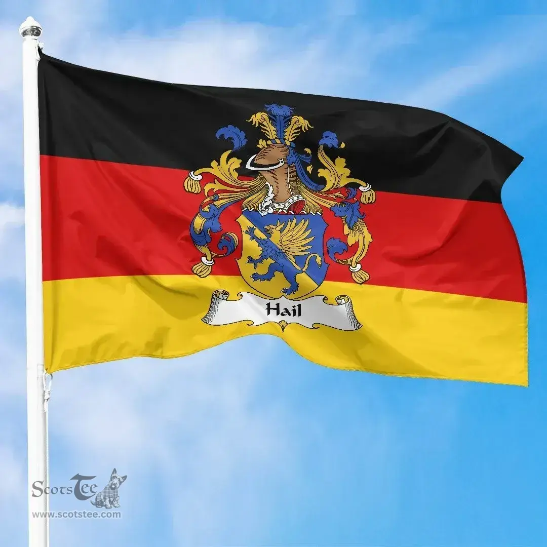 ScotsTee Shop Germans Hail Coat of Arms on Germany Flag
