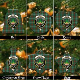 ScotsTee Shop Scottish Gayre Clan Crest Tartan Christmas Ornaments