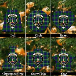 ScotsTee Shop Scottish MacIntyre Hunting Modern Clan Crest Tartan Christmas Ornaments