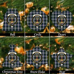 ScotsTee Shop Scottish Gordon Dress Clan Crest Tartan Christmas Ornaments