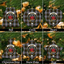 ScotsTee Shop Scottish MacDuff Dress Clan Crest Tartan Christmas Ornaments
