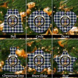 ScotsTee Shop Scottish Gordon Dress Modern Clan Crest Tartan Christmas Ornaments