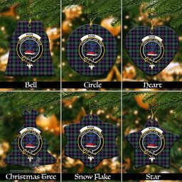 ScotsTee Shop Scottish Rose Hunting Modern Clan Crest Tartan Christmas Ornaments
