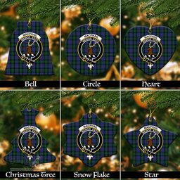 ScotsTee Shop Scottish MacPhail Hunting Clan Crest Tartan Christmas Ornaments