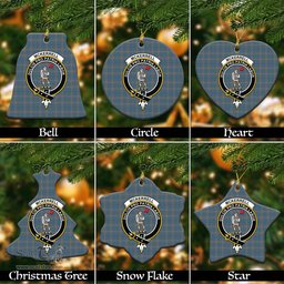 ScotsTee Shop Scottish McKerrell of Hillhouse Dress Clan Crest Tartan Christmas Ornaments