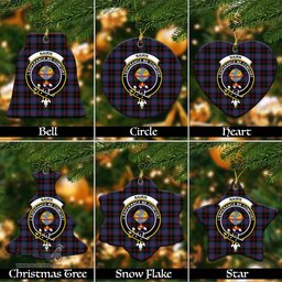 ScotsTee Shop Scottish Nairn Clan Crest Tartan Christmas Ornaments