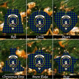 ScotsTee Shop Scottish Sempill Modern Clan Crest Tartan Christmas Ornaments