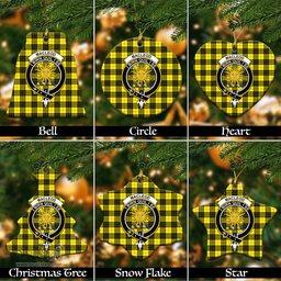 ScotsTee Shop Scottish MacLeod of Lewis Modern Clan Crest Tartan Christmas Ornaments