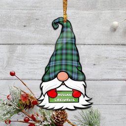 ScotsTee Shop Scottish Arbuthnot Ancient Clan Tartan Ornament Gnome Christmas Ornament with His Tartan Christmas Hat
