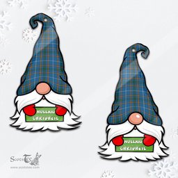ScotsTee Shop Scottish Bain Clan Tartan Ornament Gnome Christmas Ornament with His Tartan Christmas Hat