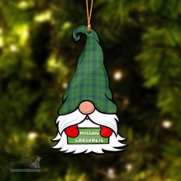 ScotsTee Shop Scottish Cranston Clan Tartan Ornament Gnome Christmas Ornament with His Tartan Christmas Hat