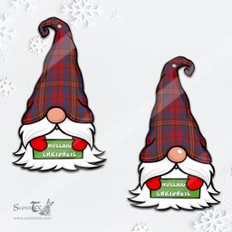ScotsTee Shop Scottish Cameron of Locheil Clan Tartan Ornament Gnome Christmas Ornament with His Tartan Christmas Hat