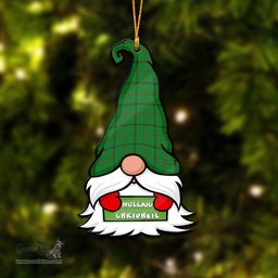 ScotsTee Shop Scottish Don Clan Tartan Ornament Gnome Christmas Ornament with His Tartan Christmas Hat
