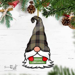 ScotsTee Shop Scottish Dunlop Hunting Clan Tartan Ornament Gnome Christmas Ornament with His Tartan Christmas Hat