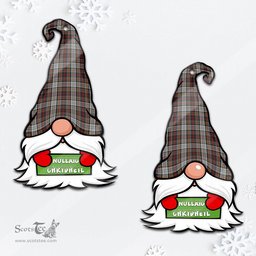 ScotsTee Shop Scottish Douglas Ancient Dress Clan Tartan Ornament Gnome Christmas Ornament with His Tartan Christmas Hat