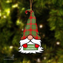 ScotsTee Shop Scottish Callander Modern Clan Tartan Ornament Gnome Christmas Ornament with His Tartan Christmas Hat