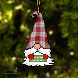ScotsTee Shop Scottish Cunningham Dress Clan Tartan Ornament Gnome Christmas Ornament with His Tartan Christmas Hat