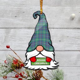 ScotsTee Shop Scottish Inglis Ancient Clan Tartan Ornament Gnome Christmas Ornament with His Tartan Christmas Hat
