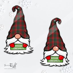 ScotsTee Shop Scottish Hunter USA Clan Tartan Ornament Gnome Christmas Ornament with His Tartan Christmas Hat