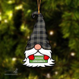 ScotsTee Shop Scottish Perry Ancient Clan Tartan Ornament Gnome Christmas Ornament with His Tartan Christmas Hat