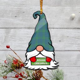 ScotsTee Shop Scottish Montgomery Ancient Clan Tartan Ornament Gnome Christmas Ornament with His Tartan Christmas Hat