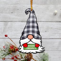ScotsTee Shop Scottish MacRae Dress Modern Clan Tartan Ornament Gnome Christmas Ornament with His Tartan Christmas Hat