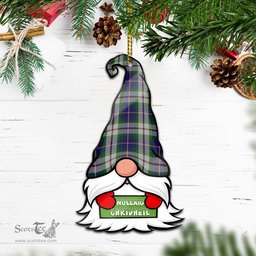 ScotsTee Shop Scottish MacLeod Of Californian Clan Tartan Ornament Gnome Christmas Ornament with His Tartan Christmas Hat