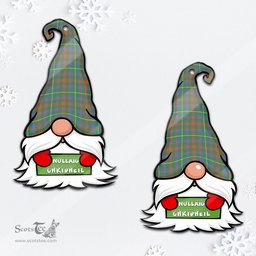 ScotsTee Shop Scottish MacKintosh Hunting Ancient Clan Tartan Ornament Gnome Christmas Ornament with His Tartan Christmas Hat