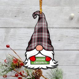 ScotsTee Shop Scottish MacPherson Clan Tartan Ornament Gnome Christmas Ornament with His Tartan Christmas Hat
