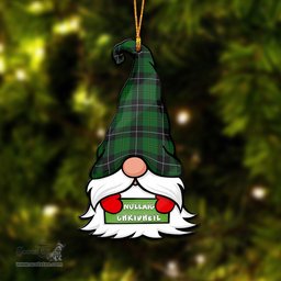 ScotsTee Shop Scottish Raeside Clan Tartan Ornament Gnome Christmas Ornament with His Tartan Christmas Hat