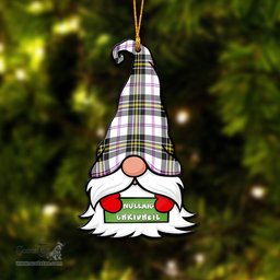 ScotsTee Shop Scottish MacPherson Dress Modern Clan Tartan Ornament Gnome Christmas Ornament with His Tartan Christmas Hat