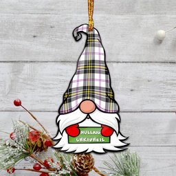 ScotsTee Shop Scottish MacPherson Dress Modern Clan Tartan Ornament Gnome Christmas Ornament with His Tartan Christmas Hat