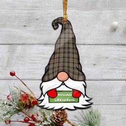 ScotsTee Shop Scottish MacKenzie Hunting Clan Tartan Ornament Gnome Christmas Ornament with His Tartan Christmas Hat