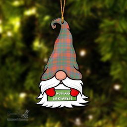 ScotsTee Shop Scottish MacKintosh Ancient Clan Tartan Ornament Gnome Christmas Ornament with His Tartan Christmas Hat