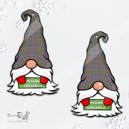 ScotsTee Shop Scottish MacIntyre Ancient Clan Tartan Ornament Gnome Christmas Ornament with His Tartan Christmas Hat