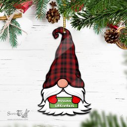ScotsTee Shop Scottish Murray of Ochtertyre Clan Tartan Ornament Gnome Christmas Ornament with His Tartan Christmas Hat