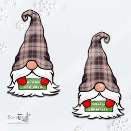ScotsTee Shop Scottish MacPherson Hunting Ancient Clan Tartan Ornament Gnome Christmas Ornament with His Tartan Christmas Hat