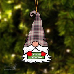 ScotsTee Shop Scottish MacPherson Hunting Ancient Clan Tartan Ornament Gnome Christmas Ornament with His Tartan Christmas Hat