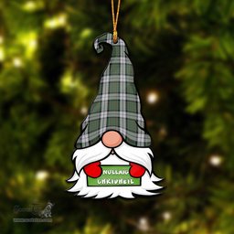 ScotsTee Shop Scottish MacLaren Dress Clan Tartan Ornament Gnome Christmas Ornament with His Tartan Christmas Hat