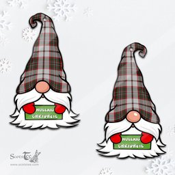 ScotsTee Shop Scottish Scott Dress Clan Tartan Ornament Gnome Christmas Ornament with His Tartan Christmas Hat