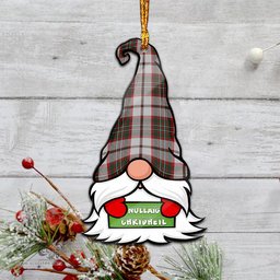 ScotsTee Shop Scottish Scott Dress Clan Tartan Ornament Gnome Christmas Ornament with His Tartan Christmas Hat