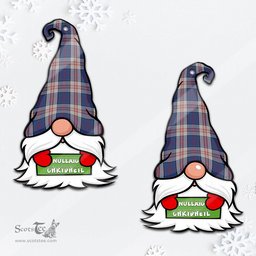 ScotsTee Shop Scottish Stewart of Appin Hunting Dress Clan Tartan Ornament Gnome Christmas Ornament with His Tartan Christmas Hat