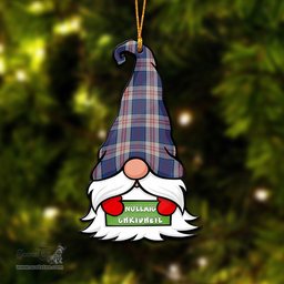 ScotsTee Shop Scottish Stewart of Appin Hunting Dress Clan Tartan Ornament Gnome Christmas Ornament with His Tartan Christmas Hat